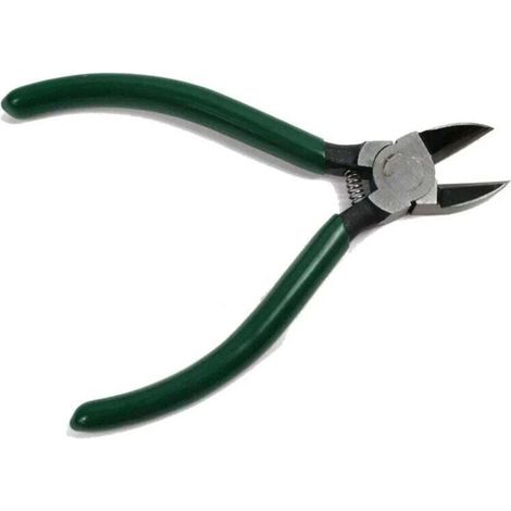 Pince coupante diagonale en chrome vanadium de mécanicien, Pince coupe-cable d'électricien, 152.4 mm (1/4)