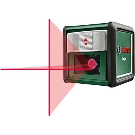 Bosch Kreuzlinien-Laser Quigo, incl. Adapter, Klemme, Batterien (1/4)