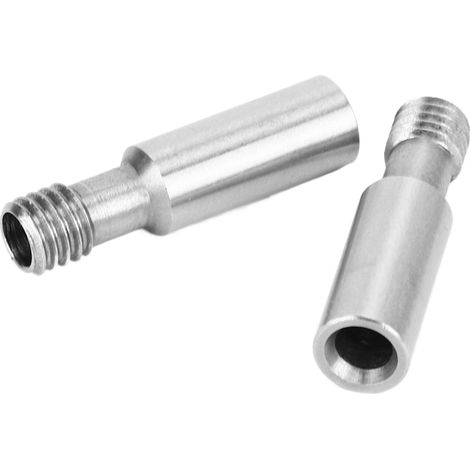 2 pièces tube de rupture thermique acier inoxydable 303 tubes d'alimentation gorge pièces imprimante 3D finition CNC (1/5)