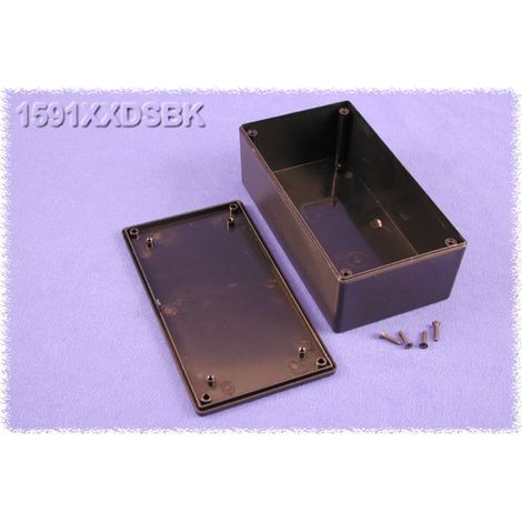 Hammond Electronics 1591XXDSBK Universal-Gehäuse 152 x 82 x 51 ABS Schwarz 1 St.