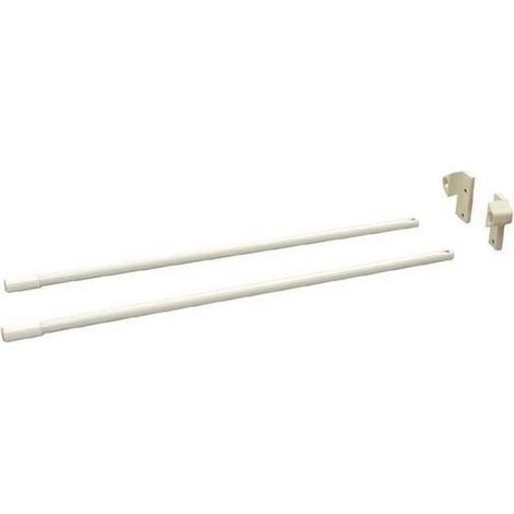 Bandeaux ronds pour un tiroir - Longueur : 450 mm - HARN