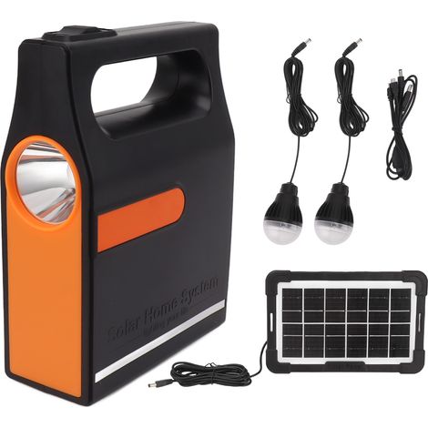 Tragbarer Solargenerator – Powerstation für Camping und Wandern