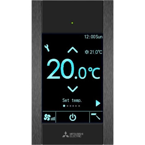 Mitsubishi Comando Remoto Prisma Nero PAR-CT01MAA-PB