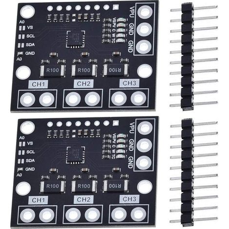 INA3221 Capteur moniteur tension courant shunt triple canal côté bas/côté haut I2C Module contrôle surveillance puissance (1/5)