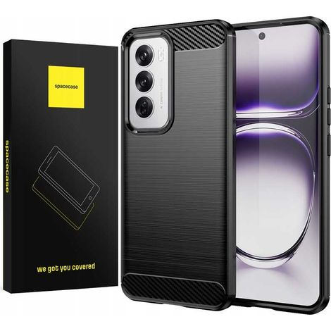 Spacecase Carbon Oppo Reno 12 5G schwarz (1/5)