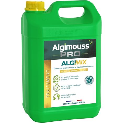 ALGIMIX 5 Liter Fungizidbehandlung und Imprägnierung ALGIMOUSS 014002