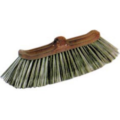 12PZ SCOPA DOMESTICA PAVONE IN LEGNO - cm.34x8x12h.