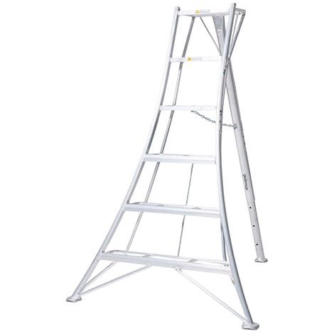 Echelle paysagiste 8 marches - Hauteur de cueillette ou de taille des haies max. 3.30m - LWW1-240-PR (1/5)