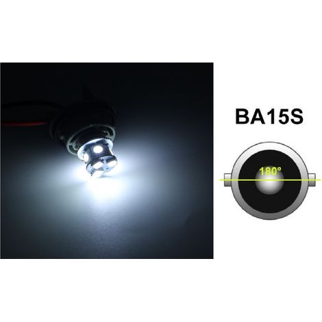 LED-Lampen, 22 SMD, BA15S 1156 (P21W), gegenüberliegende Pins (180°), 24V, weißes Licht