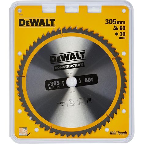 Dewalt DT1960-Qz Lama Circular Sega 305x30mm 60t Madera