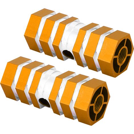 Hinterachs-Pegs für Fahrräder aus Aluminiumlegierung, BMX-Pegs (Gold) (1/5)