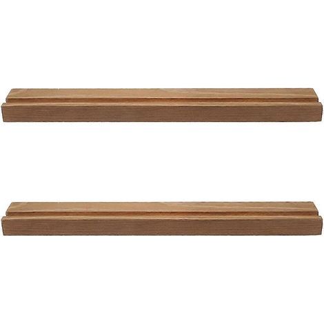 supports pour disques vinyles, présentoir en bois, support moderne pour disques.-31.75X4.45X1.80CM-As Shown (1/3)