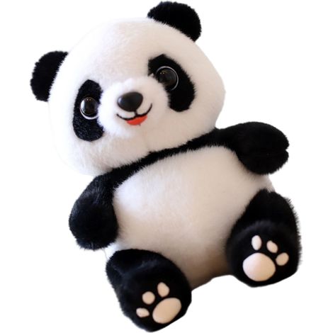 Peluche Koala - Peluche Panda - Décoration Bureau Chambre - Jouet en Peluche Courte - Hauteur 21 cm ou 24 cm - 1 Pièce (1/5)