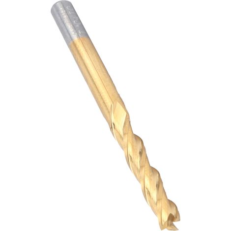 3-schneidiger Fräser aus Wolframstahl, titanisiert, Rundschaft 3,175 x 3,175 x 17 x 40 (1/5)
