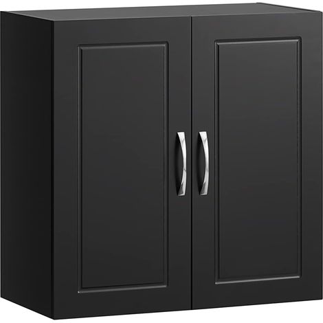 SoBuy Bathroom Wall Cabinet Wall Storage Cabinet Unit,FRG231-SCH