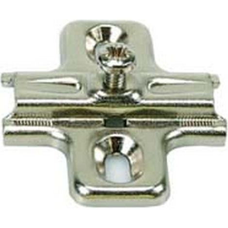10PZ BASETTE PER CERNIERE INCASSO B2V3H - mm.3h.