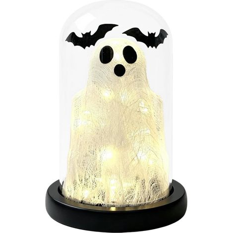 Gruselige Geisterlampe, Schreibtischlampe, kleines Halloween-Design  Nachttischfunktion, Wohnaccessoire, dekorative Leuchte in kompakter Bauweise, für Halloween-Partys, Schlafzimmer und Wohnzimmer (1/5)