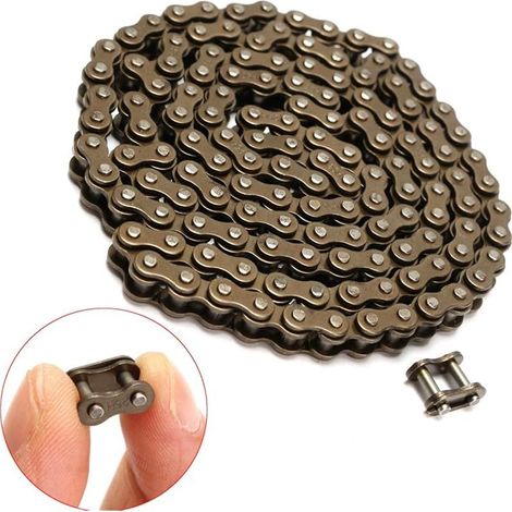 Chaîne 25H 136 avec pièce de Rechange pour vélo de Poche pour Scooter Quad et Quad 47 / 49cct (1/4)