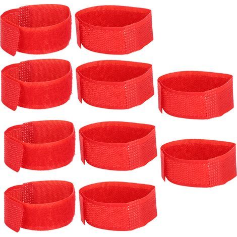 Paquete de 10 collares de nailon suave para gallos, con gancho ajustable, anti-canto, con hebilla giratoria para evitar que los gallos canten (tamaño regular). (1/5)