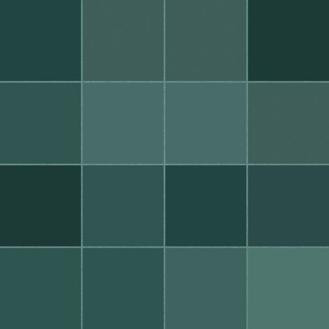 Carrelage effet Zellige Vert Profond 12,3x12,3x0,87 cm Cubriel - Sol et mur intérieur (vendu par carton de 0,51 m²) - RO'MA CARRELAGE