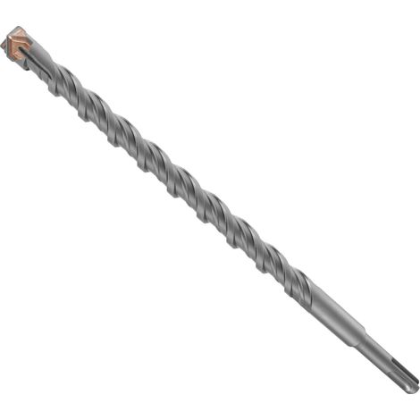 Foret à Béton, Ø 14 x 350mm Foret Carrelage, Forets SDS Plus, Jeu de Forets à Béton, avec 4 taillants en carbure et double vis, pour Percer Dans le Bétons, Brique, Pierre, Maçonnerie (1/5)
