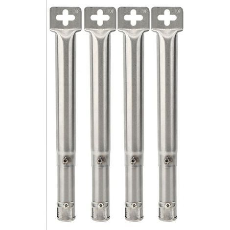 [JAMAIS UTILISÉ] 30,8 à 45CM Universal Brûleur Accessoires pour FirePlus, Fire Mountain, Proficook, Barbecook, Tepro, Campingaz, Char-Broil, Cosmo Grill, Acier Inoxydable Tube Brûleur Pièce de Rechang (1/2)