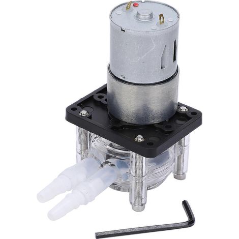 Pompe péristaltique à vide auto-amorçante à haut débit et résistante à la corrosion, avec moteur 12 V CC (1/5)