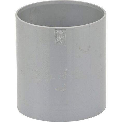 Manicotto in PVC scorrevole senza battuta interna femmina/femmina 100mm