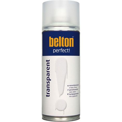 Bombe de peinture - Transparent - Tous supports - Belton Perfect - 400ml