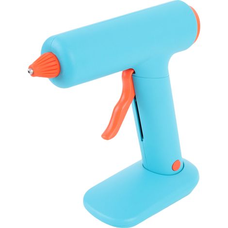 Pistolet à colle chaude sans fil de 20 W, chauffe en 90 secondes, kit de pistolet à colle rechargeable et portable (1/5)