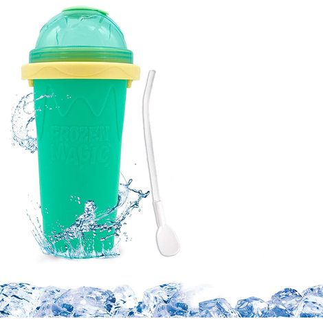Gobelet À Granité - Double Paroi Avec Couvercle Et Accessoires - Pour Smoothies Glacés - 1 Pièce (1/5)