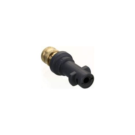 Adaptador para pistola de limpieza de alta presión, conexión rápida de 1/4" - compatible únicamente con Karcher K2, K3, K4, K5, K6, K7. - Crezuo