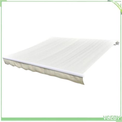 Toile d'auvent - FAFEICY - 143703 - Crème - 4,5 x 3 m - Polyester PU imperméable (1/4)