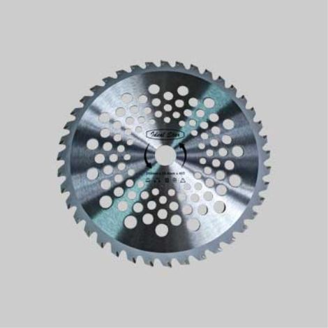 Disco per decespugliatore professionale 'tungsteno' ideal star ø mm 255x25.4 - 40 denti IDEAL STAR (1/4)