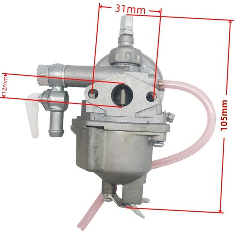 30mm carbon float parts for TD33, TD40, TD43, TD48, CG400 carburetors of type 40-7 suitable for Kaaz TD33, TD40, TD43, TD48, CG400 and other motor brushcutters.--BIEMMEDUE