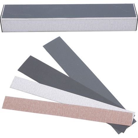 Poutre de nivellement pour manche de guitare et basse, outil de ponçage avec papier abrasif pour guitares acoustiques et électriques (1/5)