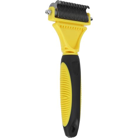Peigne Démêloir Acier Inoxydable Double Face Pour Chien Et Chat Toilettage Poils Longs 1 Pièce (1/5)