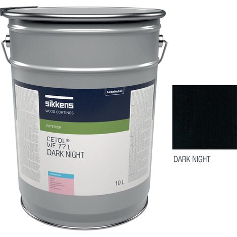 Saturatore per legno SIKKENS WF771 - 10 litri colore Notte Scura