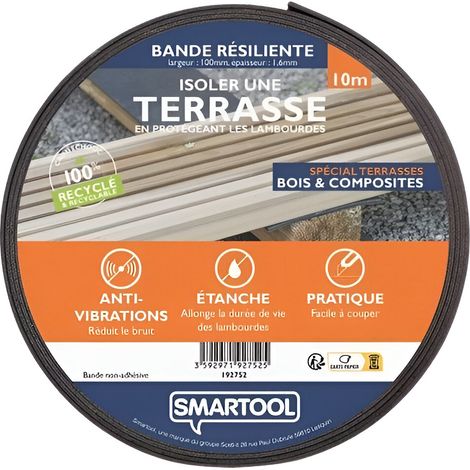 Bande etancheite ss terrasse smartool 100mm x 10m - SCELL IT (1/4)