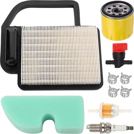20 083 02-S Filtre à air 20 083 03-S Pré-Filtre 52 050 02-S Filtre à Huile Kit de Bougies d'allumage pour Kohler 20 083 06-S SV470 SV480 SV530 SV540 SV590 SV600 SV610 SV620 Tondeuse à Gazon (1/5)