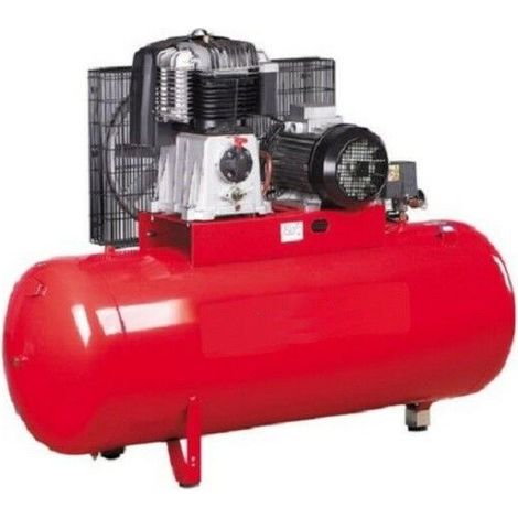 Druckluft Kompressor 7,5PS 900/270 Werkstattkompressor BK119 Kolbenkompressor 5,5 kW (1/3)