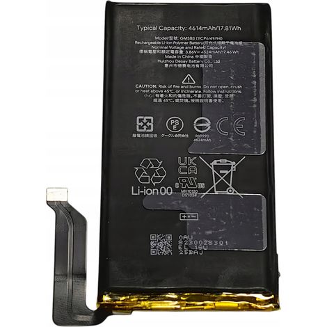 Batterie GMSB3 neuve pour Google Pixel 6 GB7N6 G9S9B 4614 mAh
