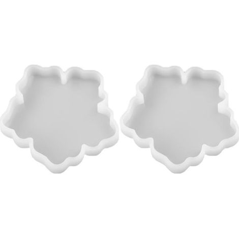 2 Stück DIY-Untersetzer-Basisformen (1/3)