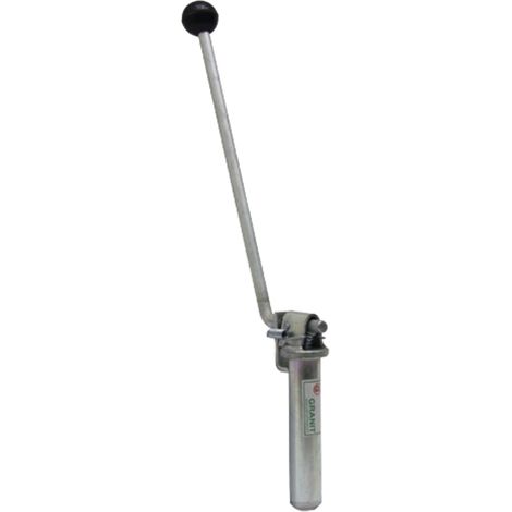 Perno di aggancio per rimorchio, diametro 31 mm, lunghezza 250 mm, con dispositivo di bloccaggio, 13105 (1/2)