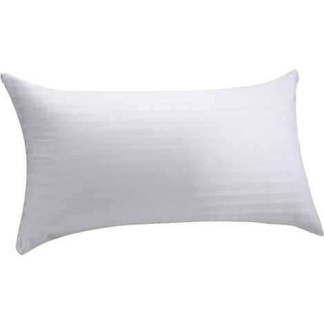 Pikolin Home - Federa per cuscino in tela di cotone 100% con fodera lavabile, con trattamento anti-restringimento e completamente traspirante