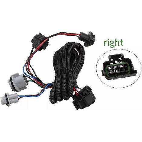 par de kits de cableado para arnés de luces traseras de automóvil (1/4)