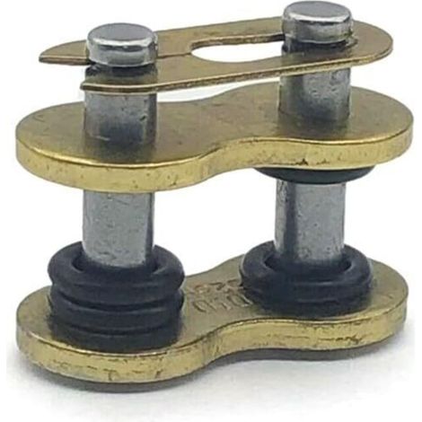 Catena per moto con paraolio DID e O-ring 428/520/525/530, 120 maglie, per quad, enduro, moto da corsa (520HV-120L) (1/4)
