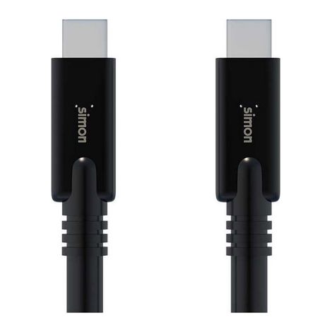 USB 3.1 C - USB C Kabel Schwarz 1 m (1/2)