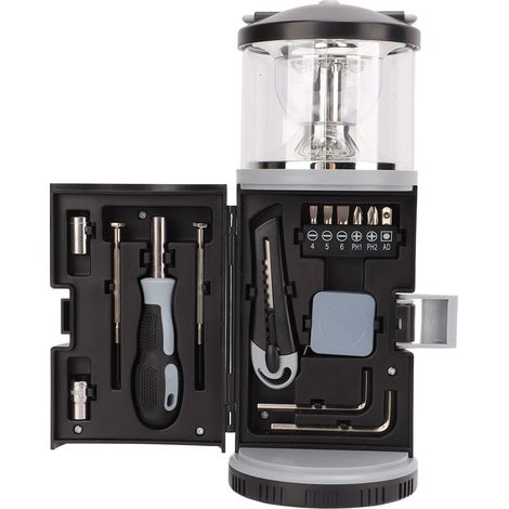 Set di attrezzi per lanterne, kit di attrezzatura da campeggio per esterni, kit multifunzionale per riparazioni auto (1/5)