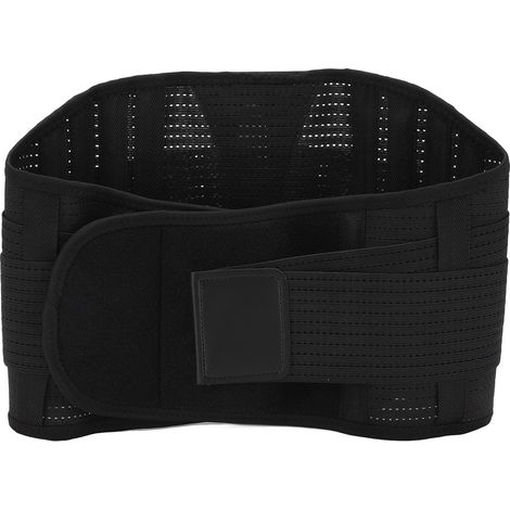 Ceinture lombaire de maintien dorsal corset respirant gaine taille transpirante pour sport S (1/5)